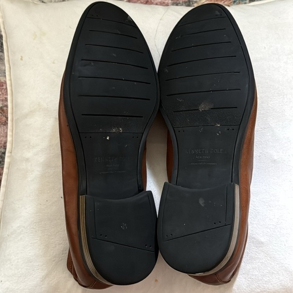 Kenneth Cole Broke Loafers brown leather men’s shoes Sz 11 - Picture 11 of 14